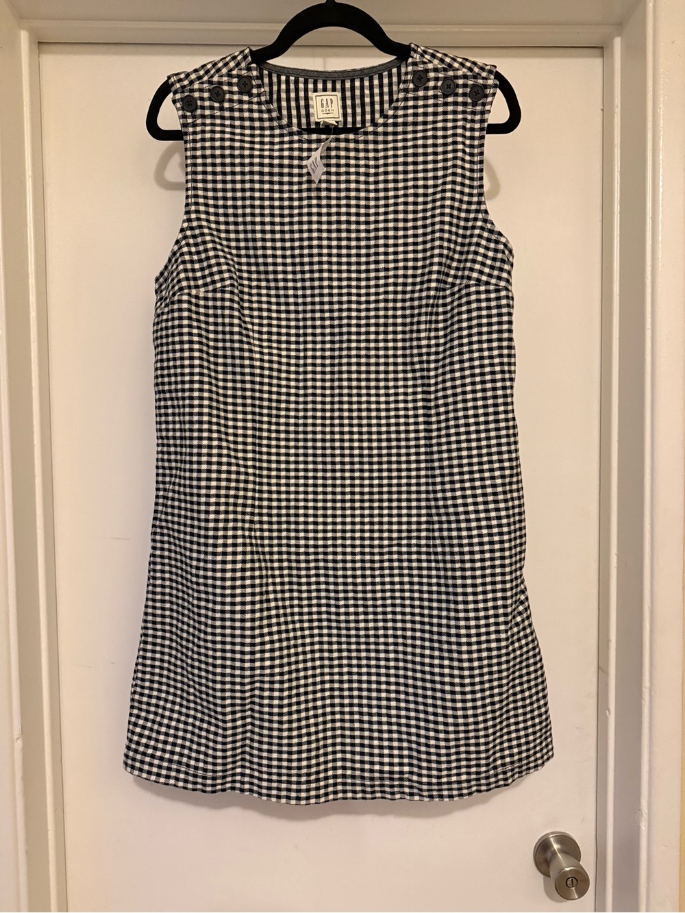 NWT Gap x Doen Gingham Mini Dress